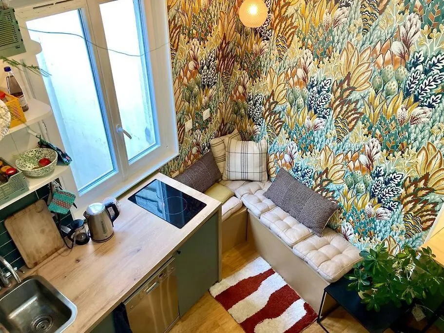 Apartment Chez Valentine Au Coeur Des Buttes Chaumont Et Belleville Paris Frankreich